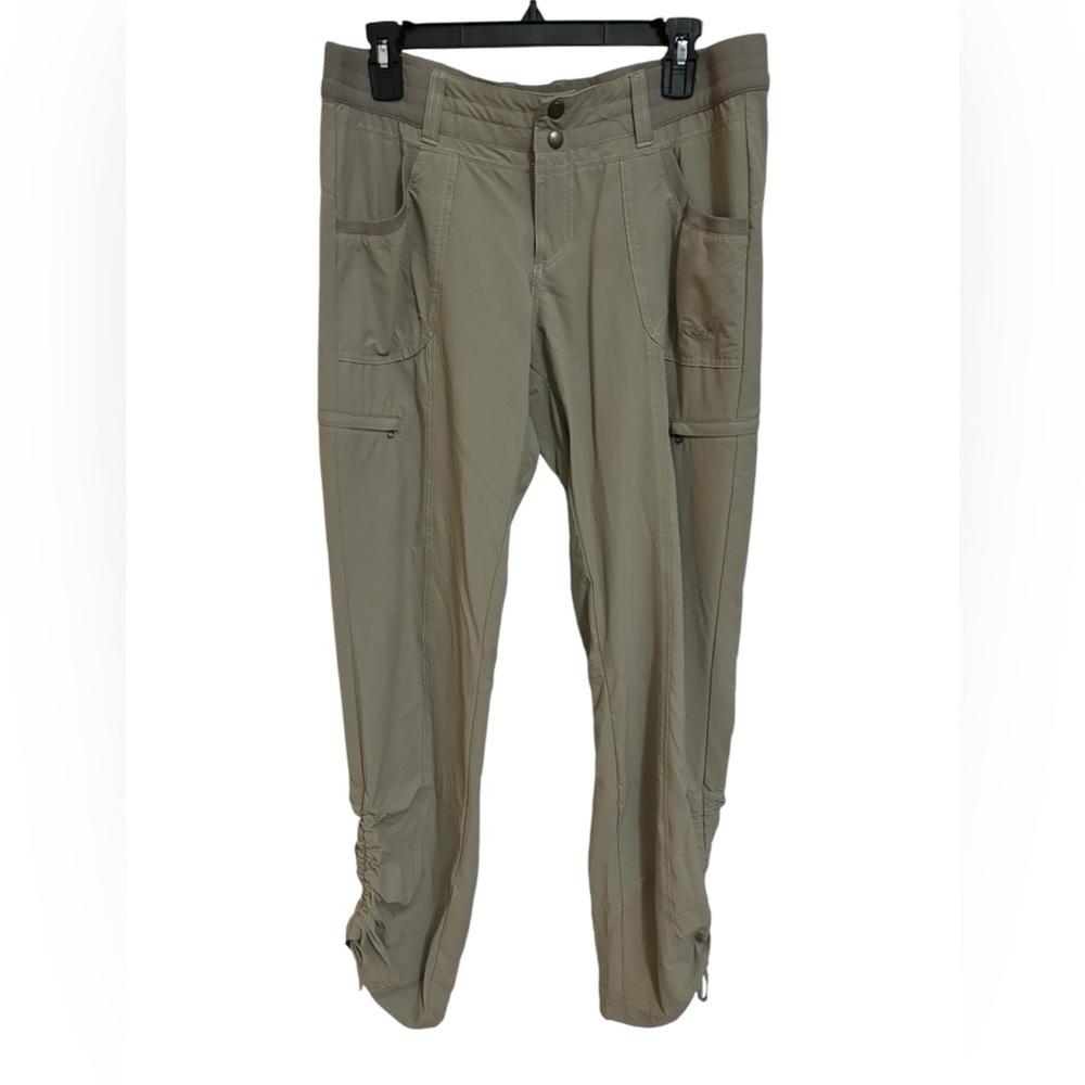 Kuhl | Durango Hiking Pants Women's Regular Khaki Cinch Leg Crop Sz 10